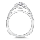Halo Engagement Ring